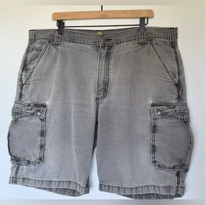 Carhartt Relaxed Fit Cargo Shorts Distressed Workwear 40